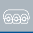 icon of a row of teeth with braces